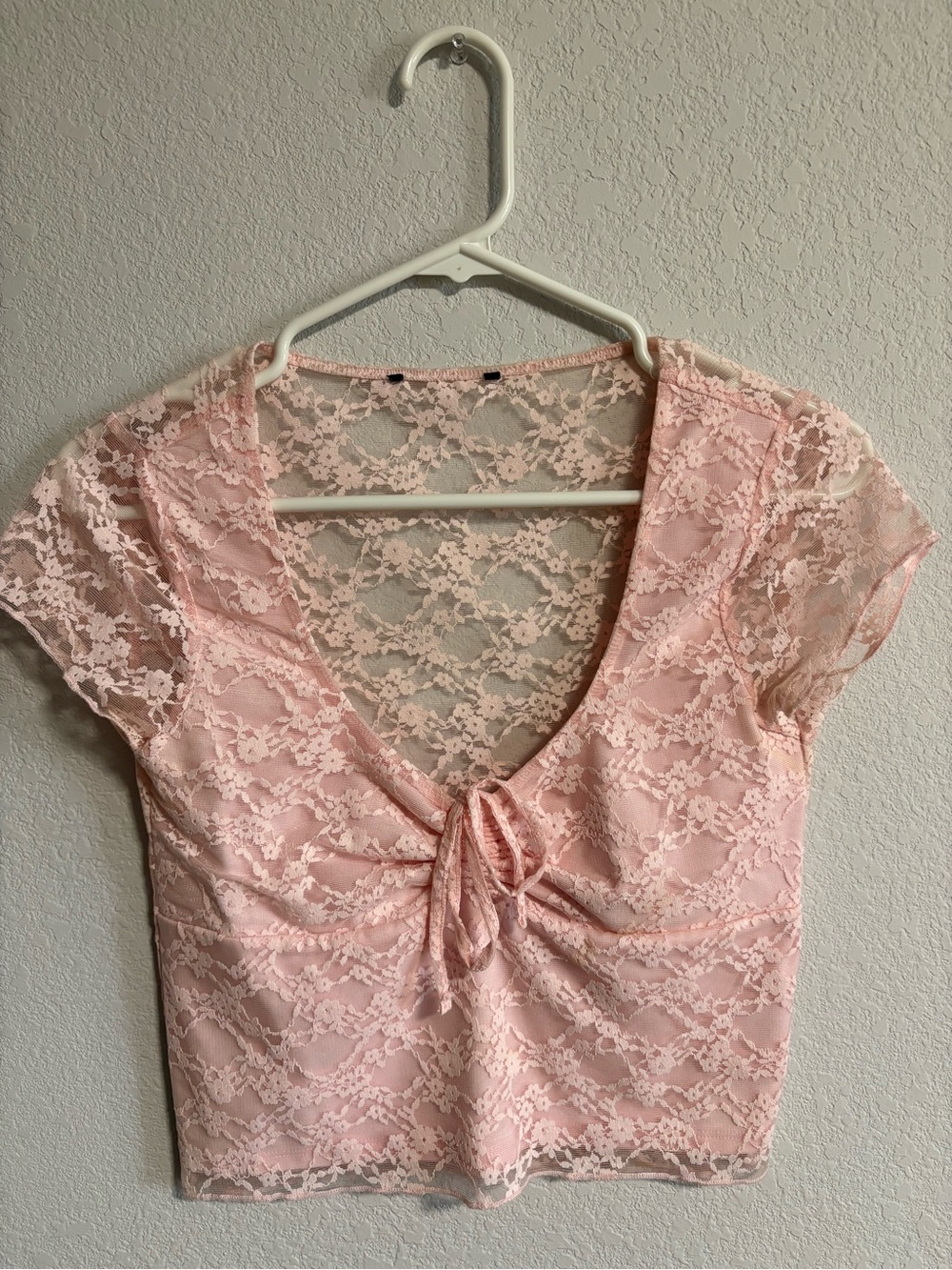 Sz small Pink Lace Top